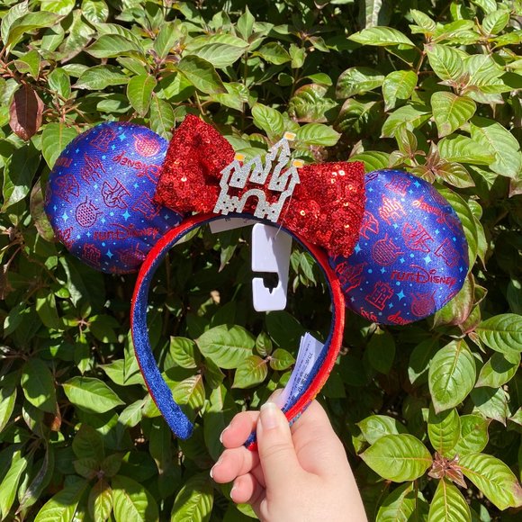 Run Disney 2021 Minnie Mouse Ears Headband NEW